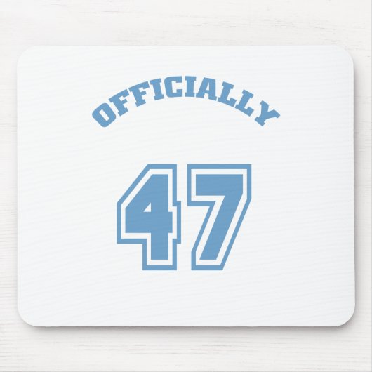 Tapis De Souris Officiellement 47 (Devant)