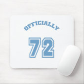 Tapis De Souris Officiellement 72 (Avec souris)