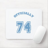 Tapis De Souris Officiellement 74 (Avec souris)