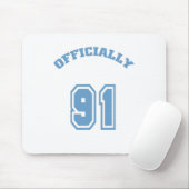 Tapis De Souris Officiellement 91 (Avec souris)