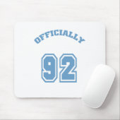 Tapis De Souris Officiellement 92 (Avec souris)