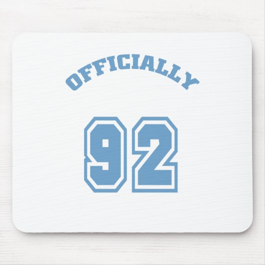 Tapis De Souris Officiellement 92 (Devant)