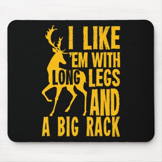 Tapis De Souris Offre pour chasseurs de cerfs amusants (Devant)