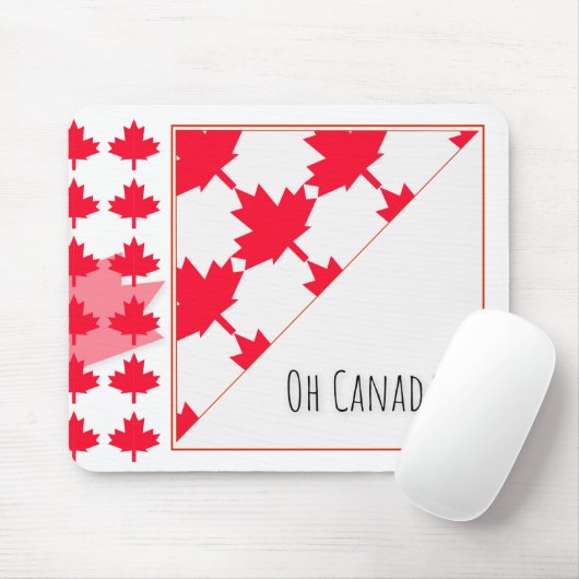 Tapis De Souris Oh Canada (Avec souris)