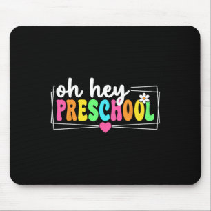 Tapis De Souris Oh Hey Préscolaire Rentrée Enseignants Élèves