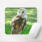 Tapis De Souris Oh hibou de grange (Avec souris)