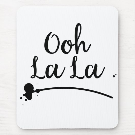 Tapis De Souris Oh La La (Devant)