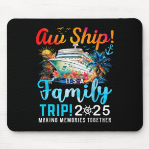 Tapis De Souris Oh mince, c'est un voyage en famille 2025 T-Shirt