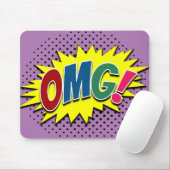 Tapis De Souris Oh mon Dieu ! (Avec souris)