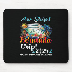 Tapis De Souris Oh mon dieu, c'est un voyage aux Bermudes Croisièr