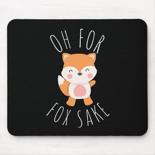 Tapis De Souris Oh pour Fox Sake (Devant)