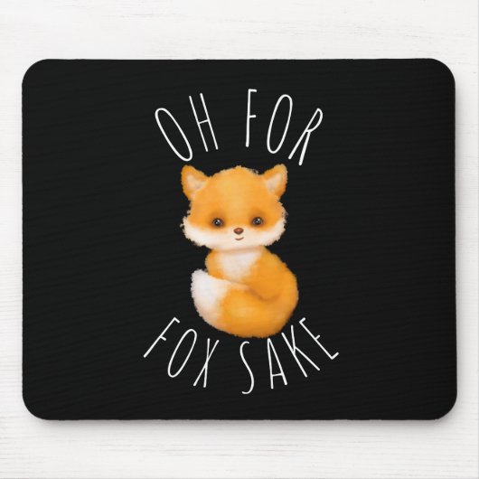 Tapis De Souris Oh pour Fox Sake (Devant)