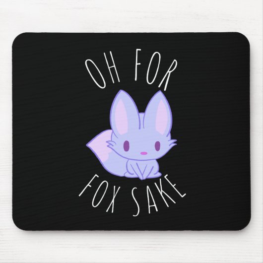 Tapis De Souris Oh pour Fox Sake (Devant)