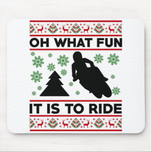 Tapis De Souris Oh Quel Plaisir De Rouler En Moto Dirt Bike