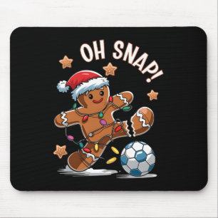 Tapis De Souris Oh Snap Biscuit de Noël au Gingembre Foot 1