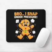 Tapis De Souris Oh Snap Gingerbread Man Cookies I Snap Under Press (Avec souris)