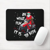 Tapis De Souris Oh What Fun It Is To Ride Santa Claus Christmas Sn (Avec souris)