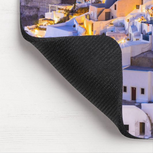 Tapis De Souris Oia Santorin Grèce (Coin)