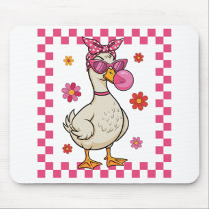 Tapis De Souris Oie cool avec Bubblegum