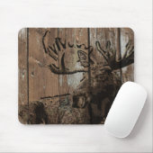 Tapis De Souris Oie de bois rustique (Avec souris)