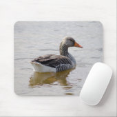 Tapis De Souris Oie de Greylag (Avec souris)