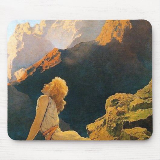 Tapis De Souris Oies sauvages Par Maxfield Parrish (Devant)