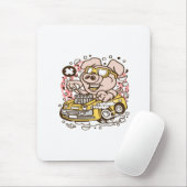Tapis De Souris Oink Hotrod (Avec souris)