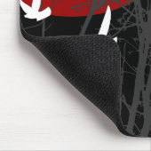 Tapis De Souris oiseau à silhouette (Coin)