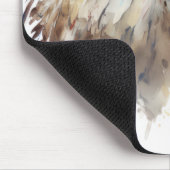 Tapis De Souris Oiseau Aigle Portrait Animal Peinture Faune Gratui (Coin)