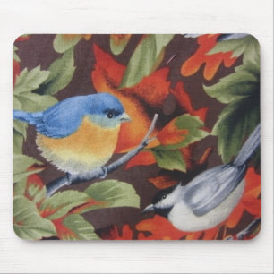 Tapis De Souris Oiseau bleu