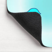 Tapis De Souris Oiseau bleu Mousepad (Coin)
