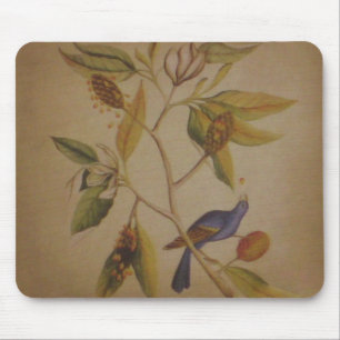Tapis De Souris Oiseau bleu ~ Mousepad