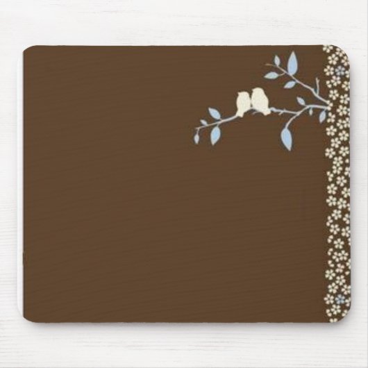Tapis De Souris oiseau brun (Devant)