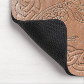 Tapis De Souris Oiseau celtique et lapin avec cadre (Coin)