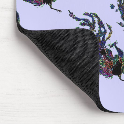 Tapis De Souris Oiseau chanceux (Coin)