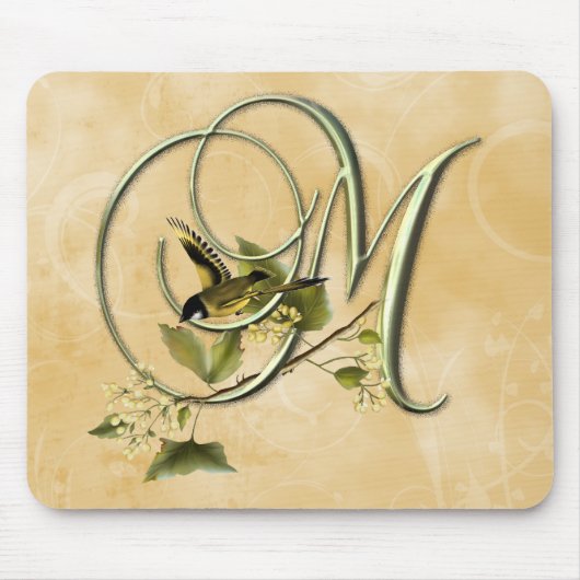 Tapis De Souris Oiseau chanteur M initial (Devant)