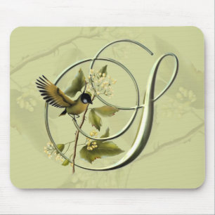 Tapis De Souris Oiseau chanteur S initial