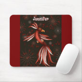 Tapis De Souris Oiseau de Paradis 2 (Avec souris)