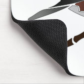 Tapis De Souris Oiseau de poulet à dos de châtaignier adorable (Coin)