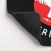 Tapis De Souris Oiseau De Prey Esprit Libre (Coin)