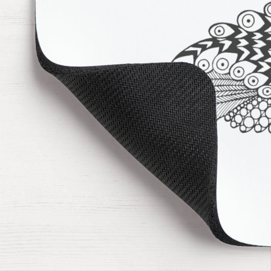 Tapis De Souris Oiseau de style (Coin)