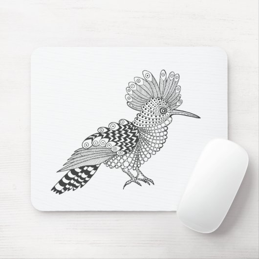 Tapis De Souris Oiseau de style (Avec souris)