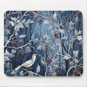 Tapis De Souris Oiseau d'hiver Holly