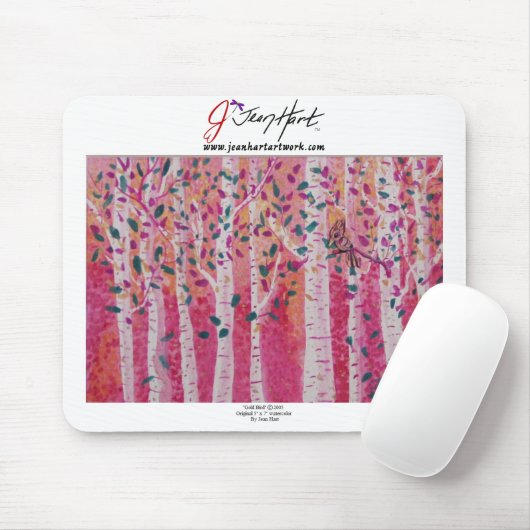 Tapis De Souris Oiseau d'or (Avec souris)