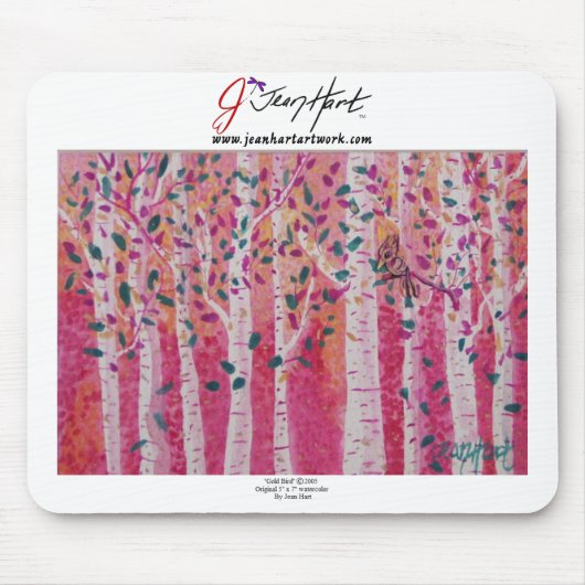 Tapis De Souris Oiseau d'or (Devant)