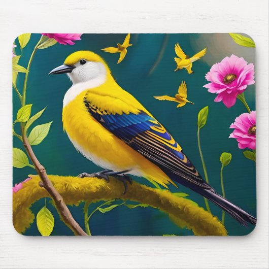 Tapis De Souris Oiseau doré (Devant)