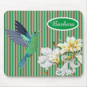 Tapis De Souris Oiseau Humming customisé En Été (Devant)