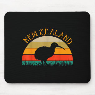 Tapis De Souris Oiseau kiwi nz voyage néo-zélandais nouvelle-zélan