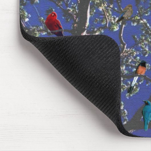 Tapis De Souris Oiseau Mousepad 01 (Coin)