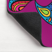 Tapis De Souris Oiseau Mousepad d'arc-en-ciel (Coin)